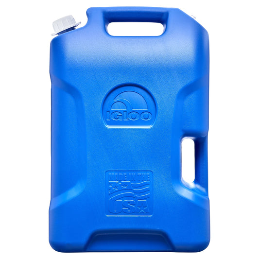 6 Gallon Camping Water Storage Container, Blue
