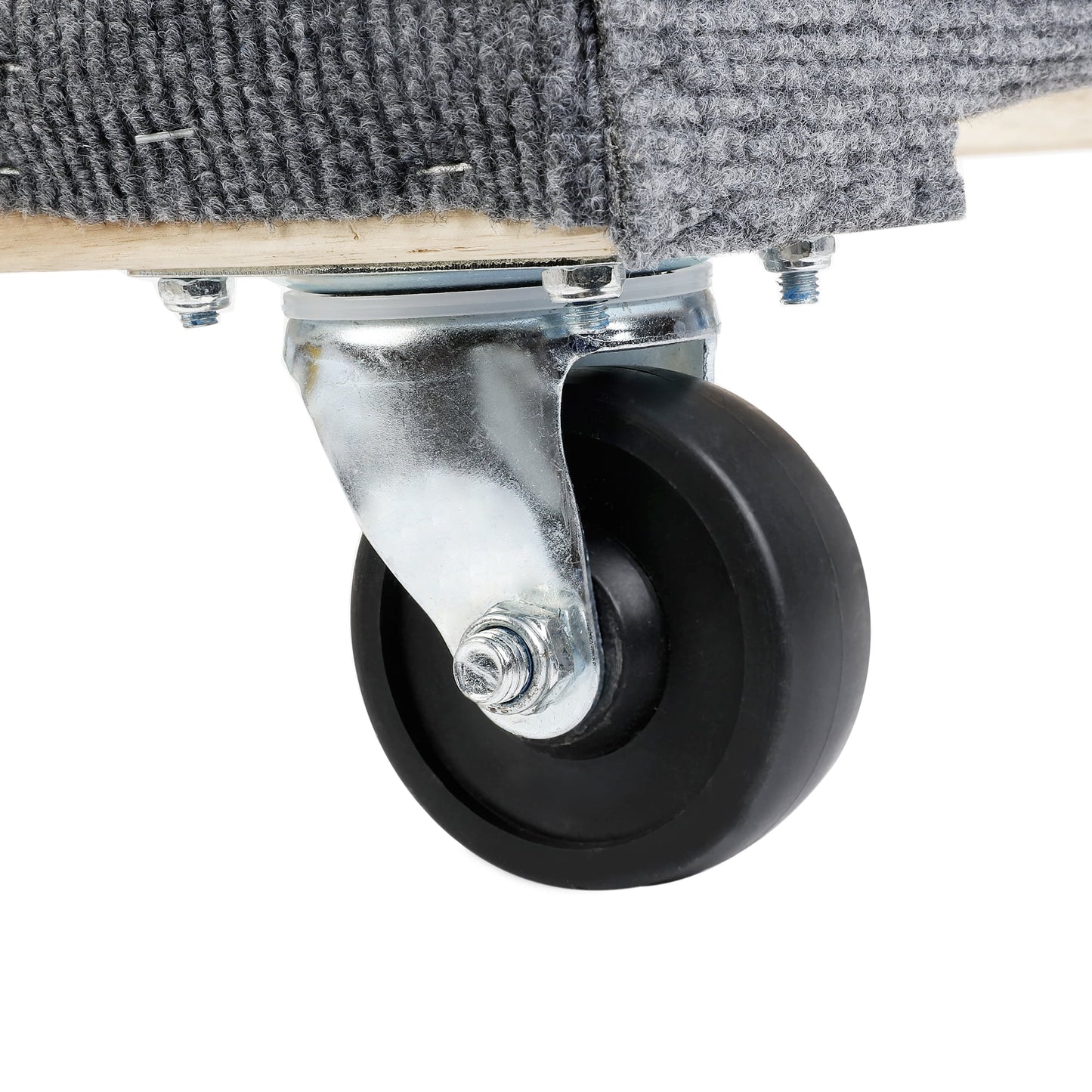 30-Inch Wooden Moving Dolly, 660-Lb Capacity, Dollies, 4 Caster Wheels