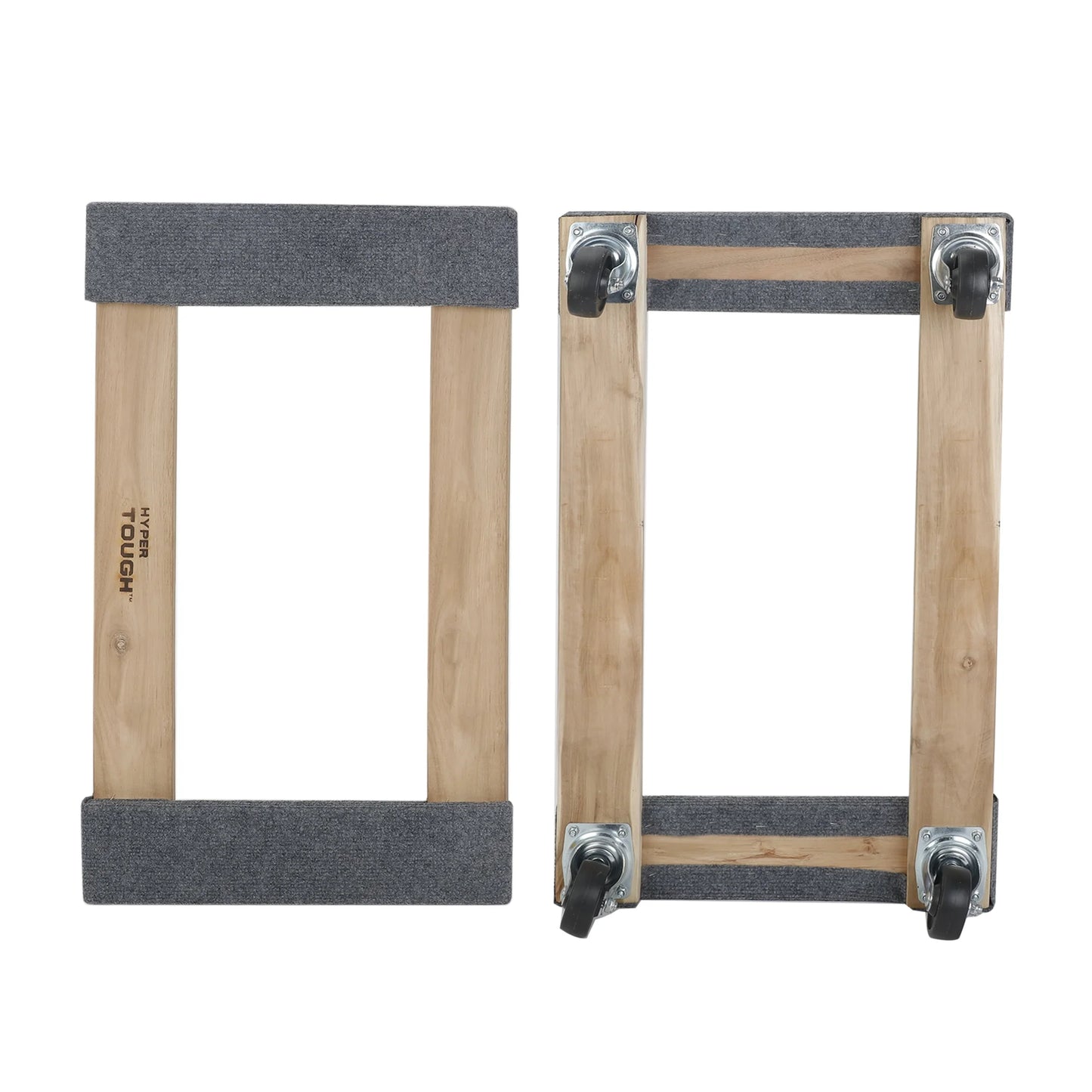 30-Inch Wooden Moving Dolly, 660-Lb Capacity, Dollies, 4 Caster Wheels