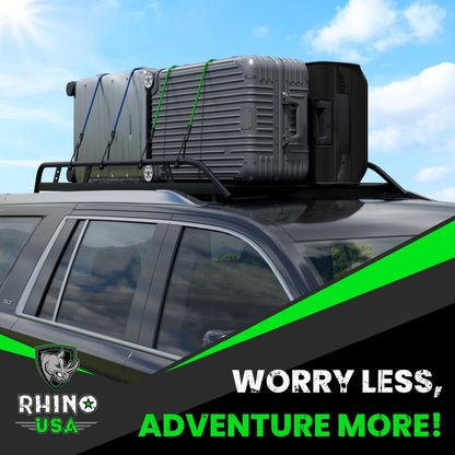 Bungee Cords with Hooks - Heavy Duty Outdoor 28Pc Assortment with 4 Free Tarp Clips